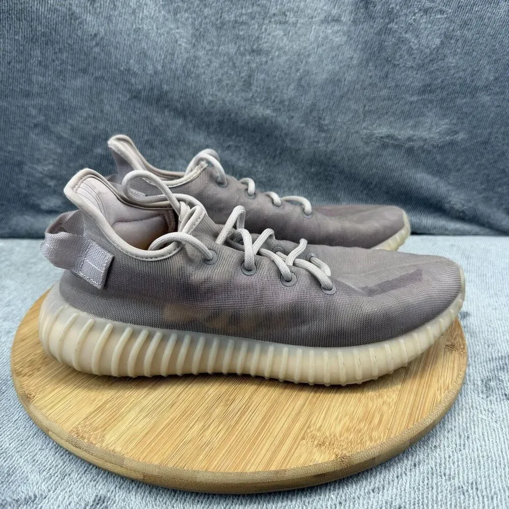 Adidas Yeezy Boost 350 V2 Mono Mist Shoes Mens Size 9 Brown Sneakers GW2871